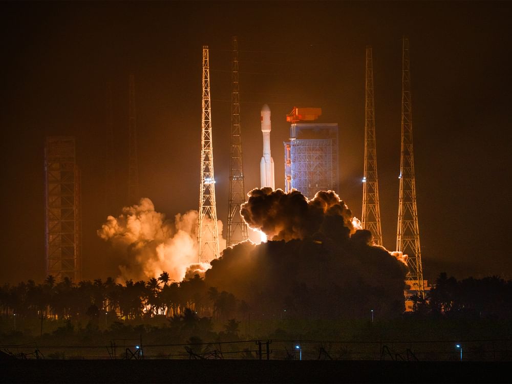 China's Long March-8 rocket launches new internet satellites