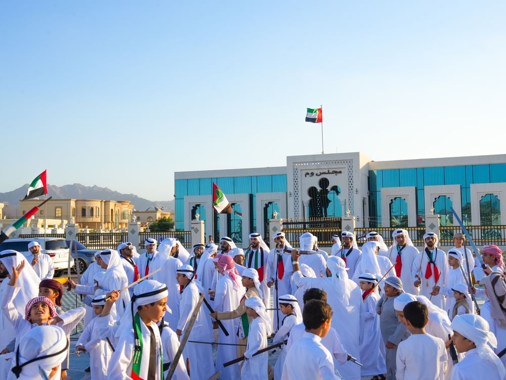 منطقة "وم" بالفجيرة تحتفل بـ "عيد الاتحاد الـ 53"