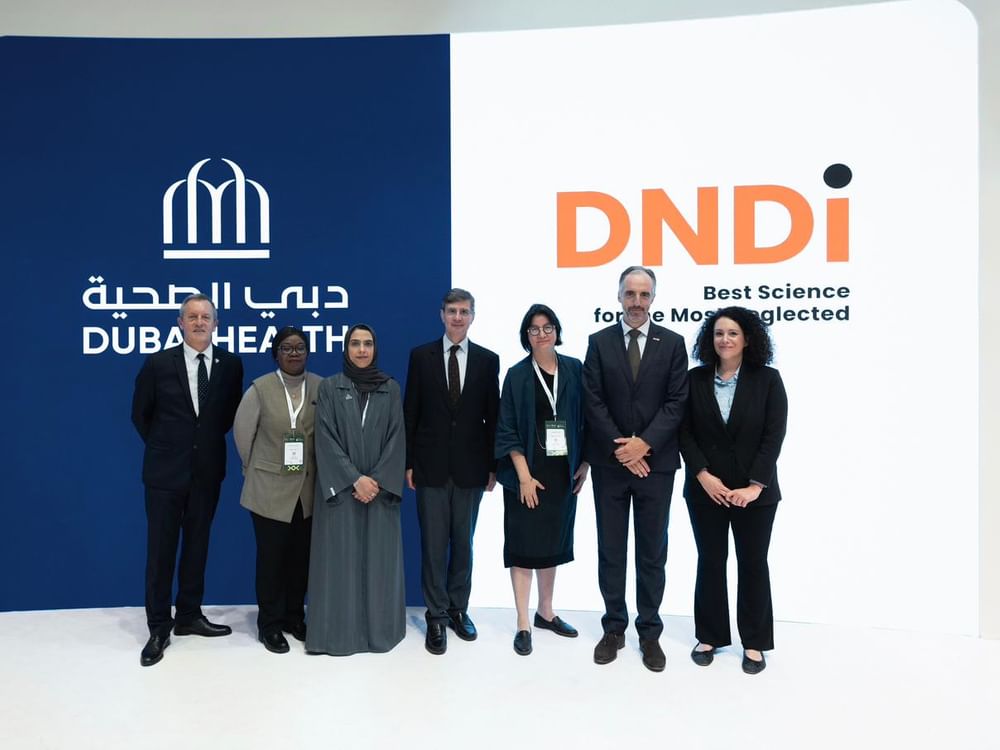"دبي الصحية" ومبادرة أدوية للأمراض المُهمَلة "DNDi" توقعان اتفاقية تعاون لدعم البحث والتدريب 