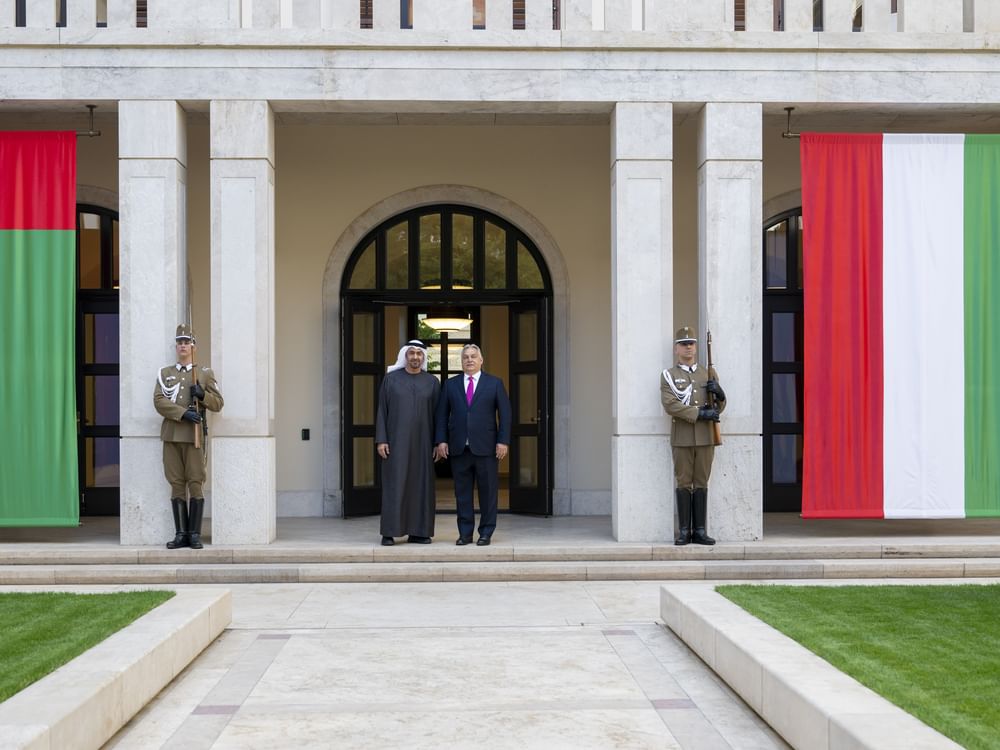 UAE President, Hungarian Prime Minister hold talks in Budapest to discuss bilateral relations