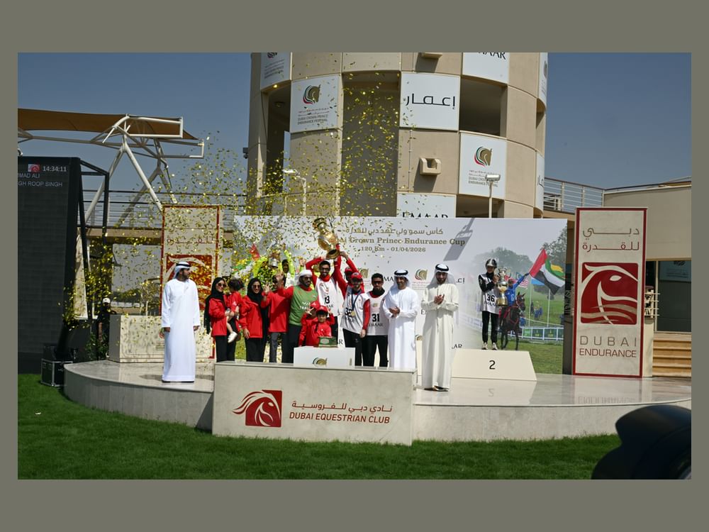 البستكي بطلا لكأس ولي عهد دبي للقدرة 2026