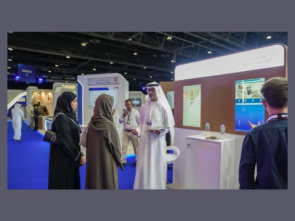 شرطة عجمان تستعرض مبادرة "إكرام الراحلين" خلال القمة الشرطية العالمية