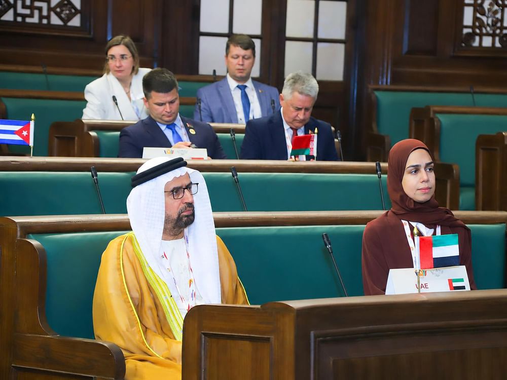 "الوطني الاتحادي" يشارك في اجتماع رؤساء لجان الشؤون الدولية ببرلمانات مجموعة بريكس في نيودلهي