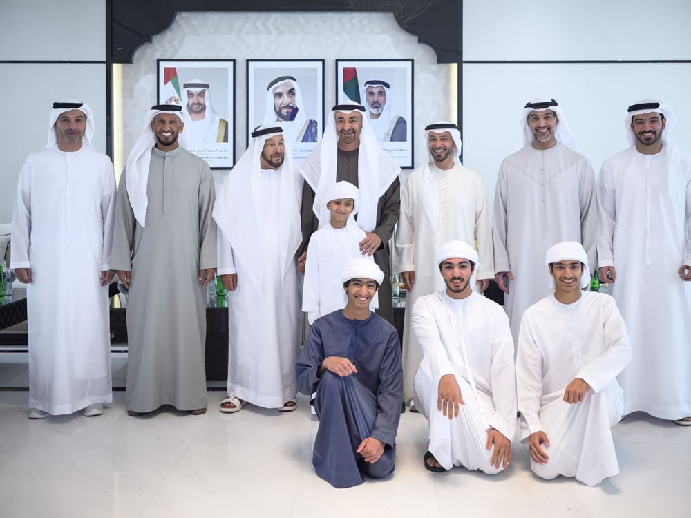 UAE President visits Mohammed bin Butti Al Hamed