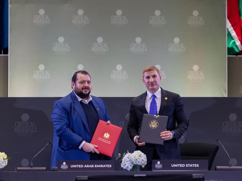 UAE, US sign framework on securing supply of critical minerals, rare earths