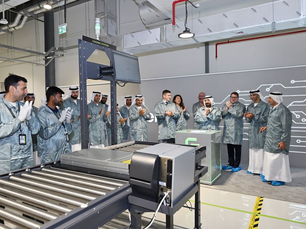 Ahmed bin Saeed witnesses opening of new manufacturing unit at Dubai Silicon Oasis