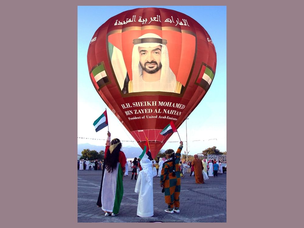 منطاد "UAE ONE" يشارك في كأس ومهرجان المحيط الهادي للمناطيد باليابان 