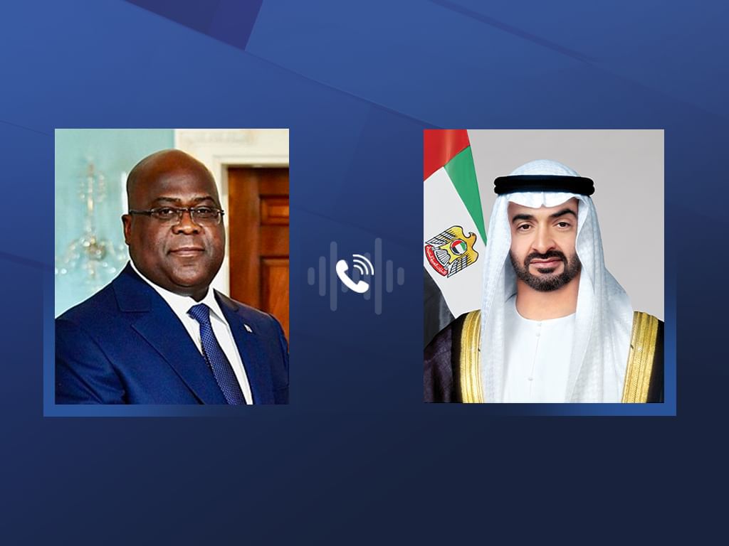 رئيس الدولة و رئيس الكونغو الديمقراطية يبحثان هاتفياً علاقات البلدين 
