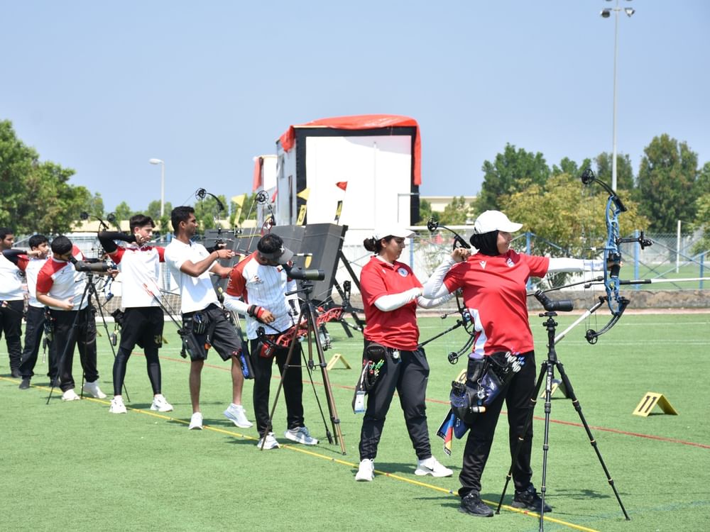 محمد صالح وآمنة العوضي يتصدران اختبارات المنتخب الوطني للقوس والسهم
