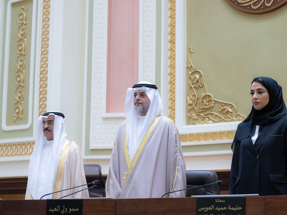 ولي عهد الشارقة يفتتح دور الانعقاد العادي الثالث من الفصل التشريعي الحادي عشر للمجلس الاستشاري