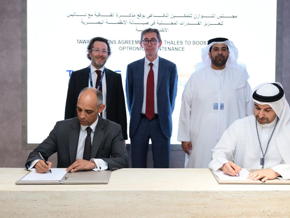 Tawazun signs agreement with Thales to boost local optronics maintenance