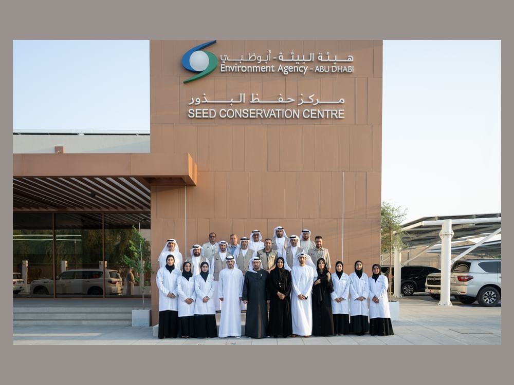 Hamdan bin Zayed inaugurates Environment Agency – Abu Dhabi’s Seed Preservation Centre in Al Dhafra Region