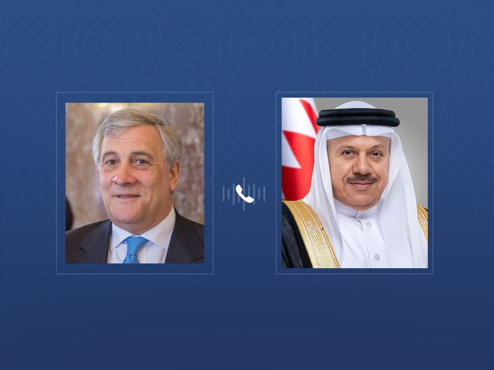 FMs of Bahrain, Italy discuss regional developments