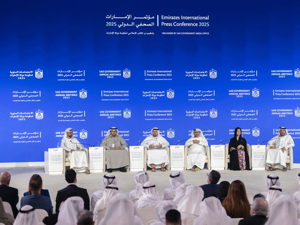 UAE International Press Conference outlines national achievements, government directions to strengthen nation's global leadership