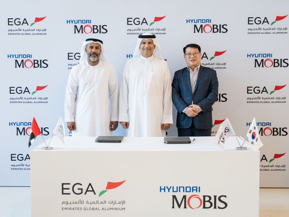 EGA fournit CelestiAL solar aluminium au fabricant mondial de pièces automobiles Hyundai Mobis