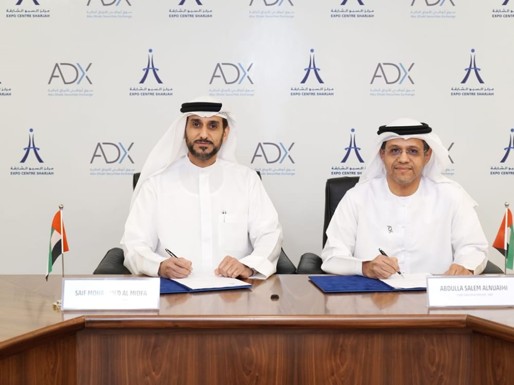 ADX partners with Expo Centre Sharjah to expand its services in Sharjah