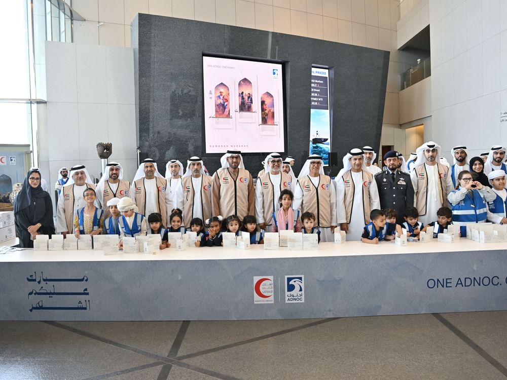 "أدنوك" بالتعاون مع الهلال الأحمر الإماراتي تطلق مبادرتها السنوية لتجهيز "المير الرمضاني" 