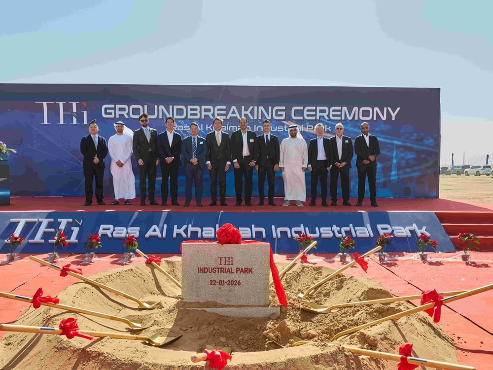 شركة "تي إتش آي" تعلن بدء أعمال إنشاء مجمّع رأس الخيمة للتصنيع الذكي 