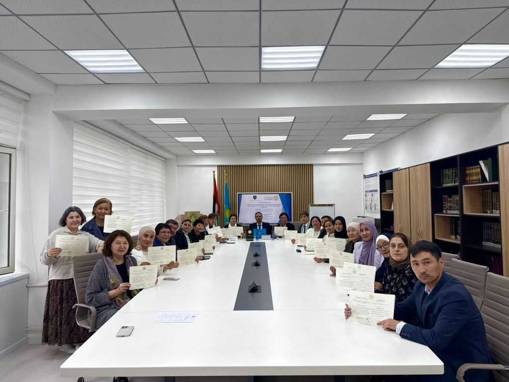 Al Qasimia University trains 42 academics in Kazakhstan