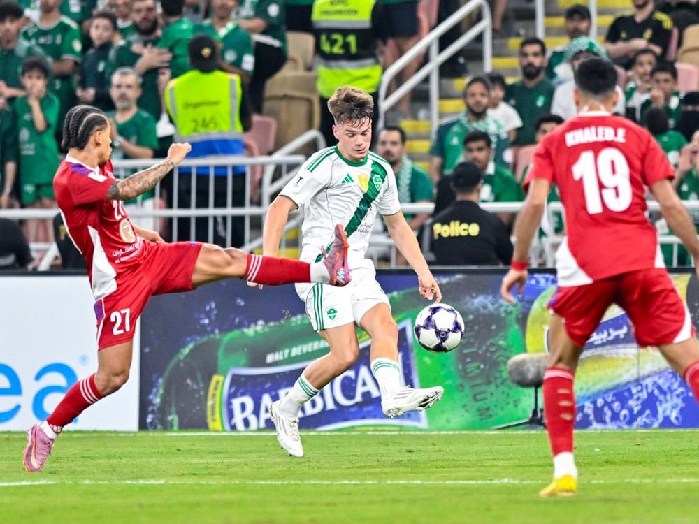 الشارقة يفوز على الأهلي السعودي في دوري أبطال آسيا للنخبة