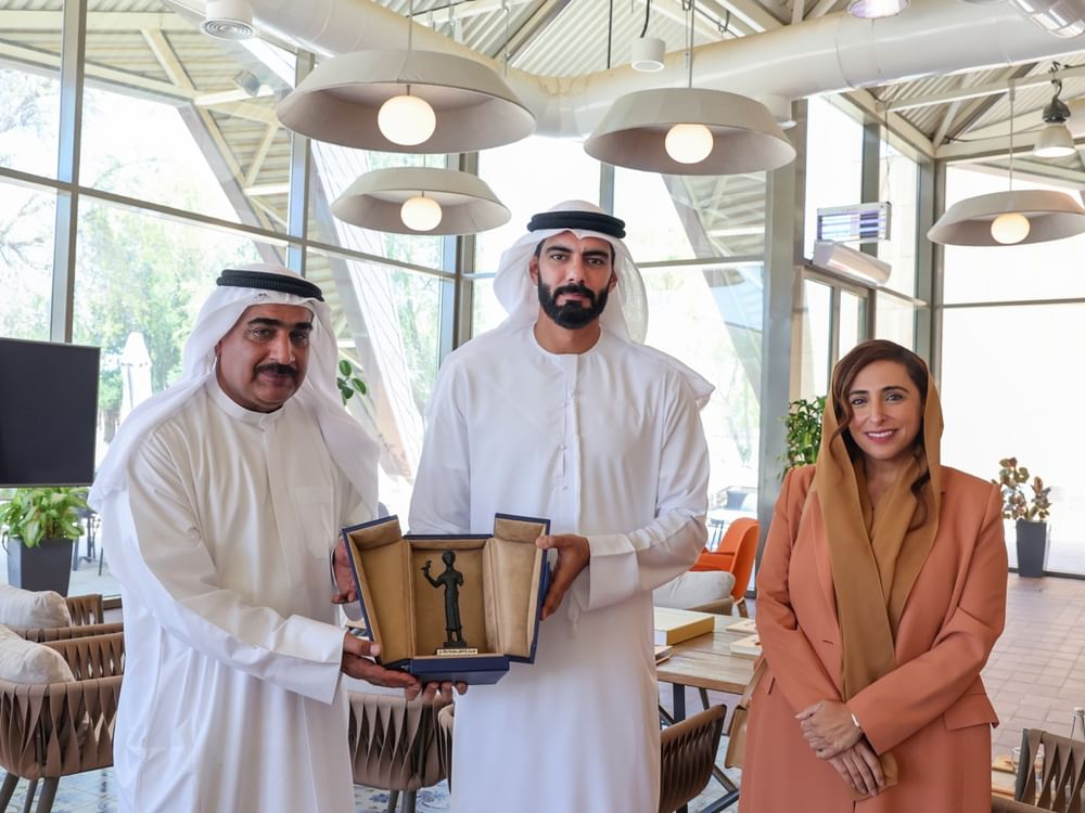 Bodour Al Qasimi, Minister of Culture visit Faya Palaeolandscape