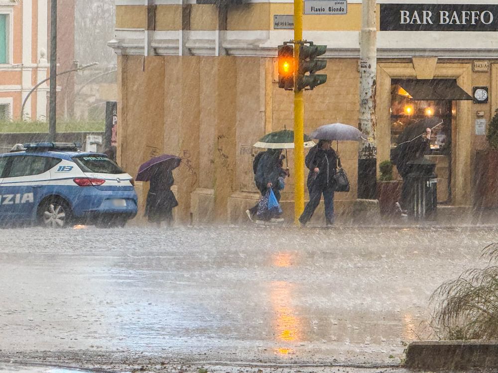 Flooding, traffic disruptions hit Rome after tornado