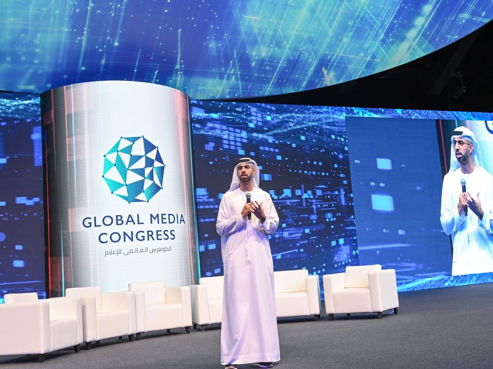 خلال الكونغرس العالمي للإعلام  .. عمر  العلماء: الإمارات تؤمن بأن الذكاء الاصطناعي ليس توجها مؤقتا بل تكنولوجيا تعزز تقدم المجتمعات