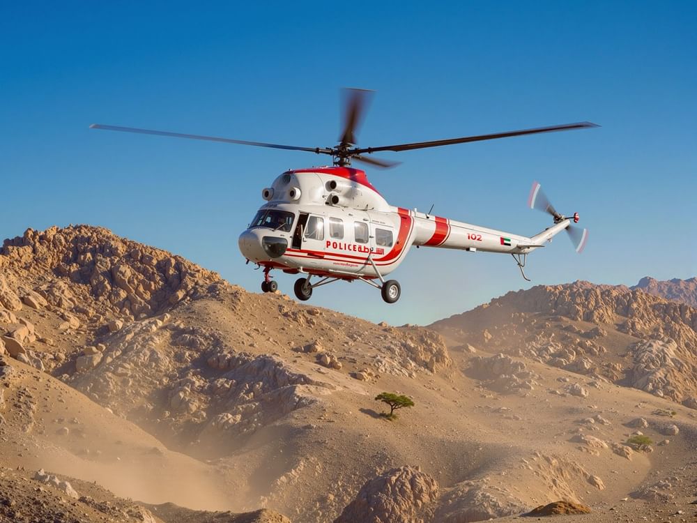 شرطة رأس الخيمة تنفذ 51 طلعة جوية خلال النصف الأول