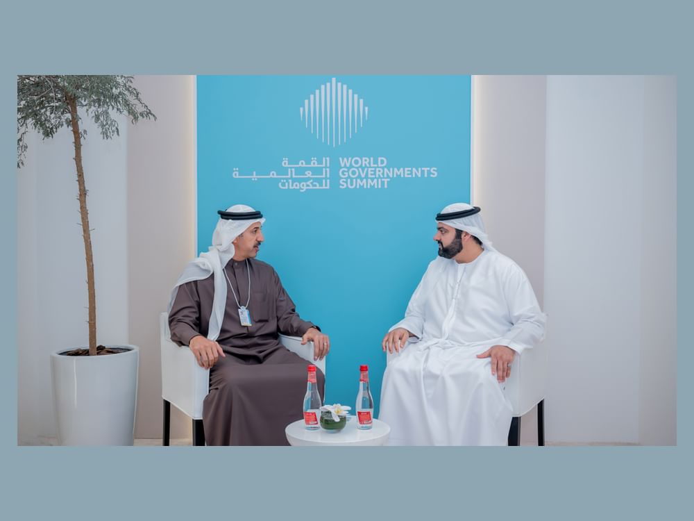 ولي عهد الفجيرة يلتقي عددا من القادة الدوليين على هامش "قمة الحكومات"