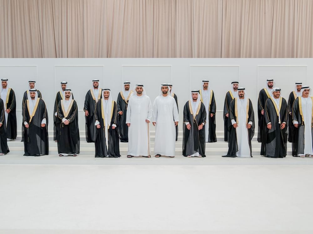 أحمد بن سعود يحضر العرس الجماعي الخامس في رأس الخيمة