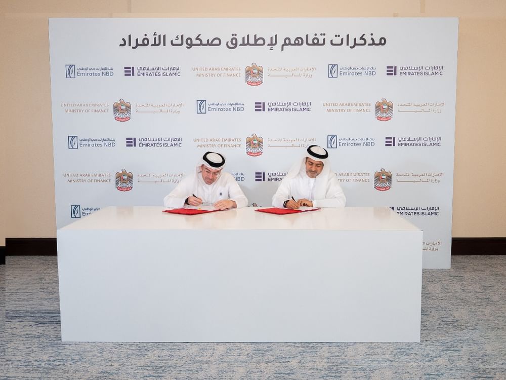Ministry of Finance signs second agreement under 'Retail Sukuk' initiative with Emirates NBD