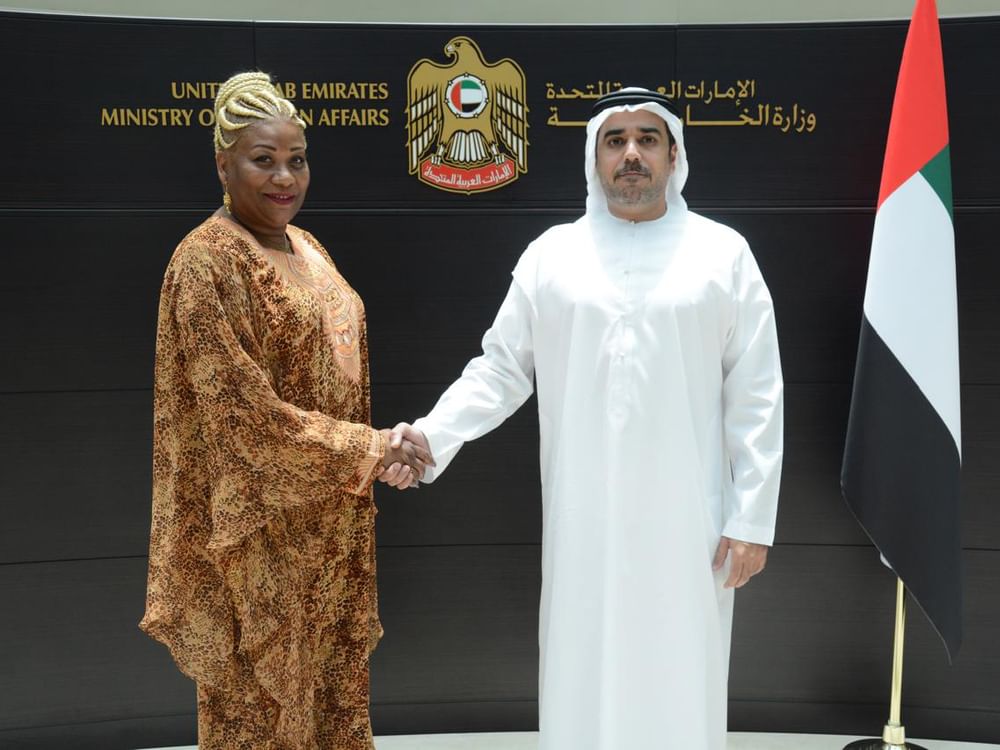 Deputy Director of MoFA’s Dubai Office receives credentials of Consul General of Republic of Angola