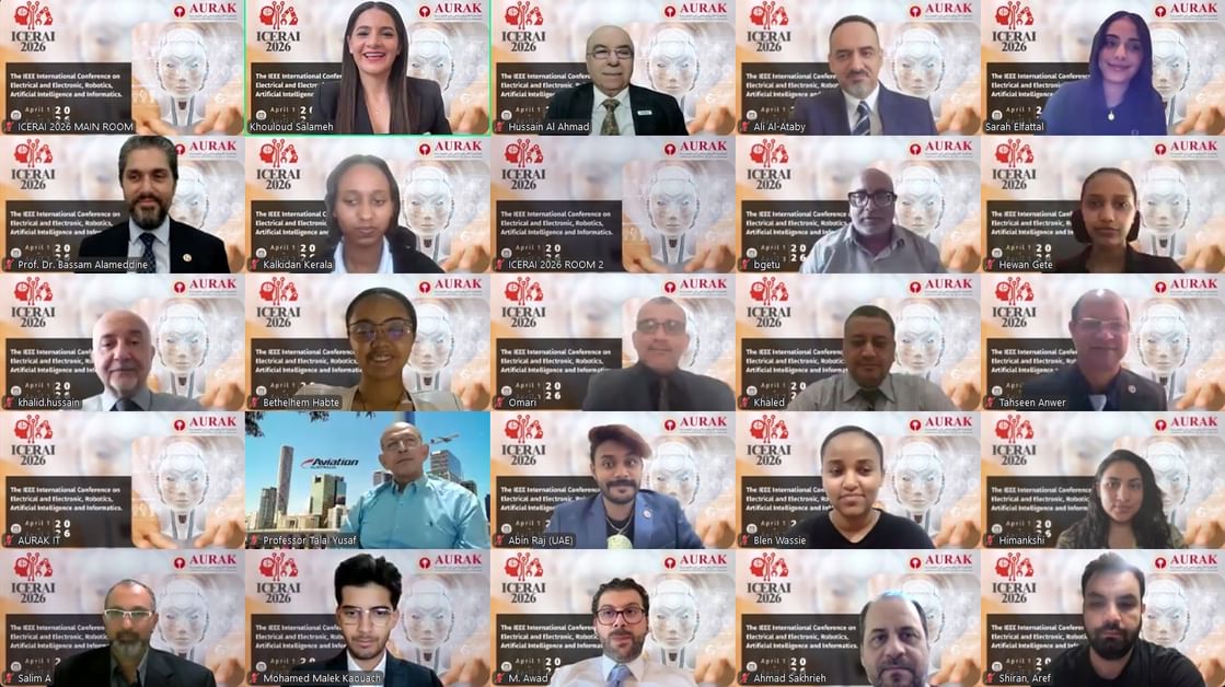 أعمال المؤتمر الدولي السنوي للكهرباء والإلكترونيات والروبوتات والذكاء الاصطناعي والمعلوماتية 2026