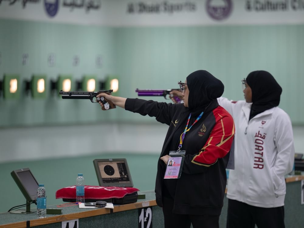 الكويتية غزلان علي تحصد ذهبية "المسدس 10 أمتار" في رماية "عربية السيدات 2026"