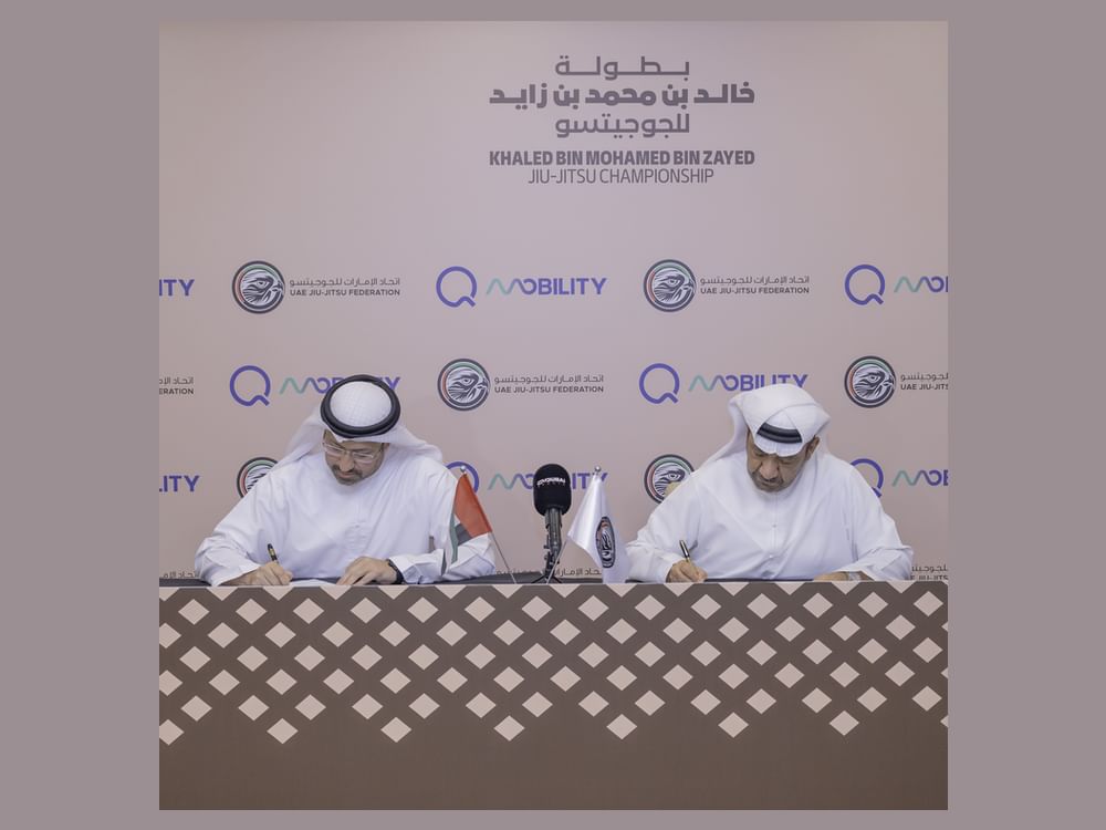 شراكة استراتيجية بين اتحاد الجوجيتسو و"كيو موبيليتي" لدعم الرياضة وتمكين المجتمع