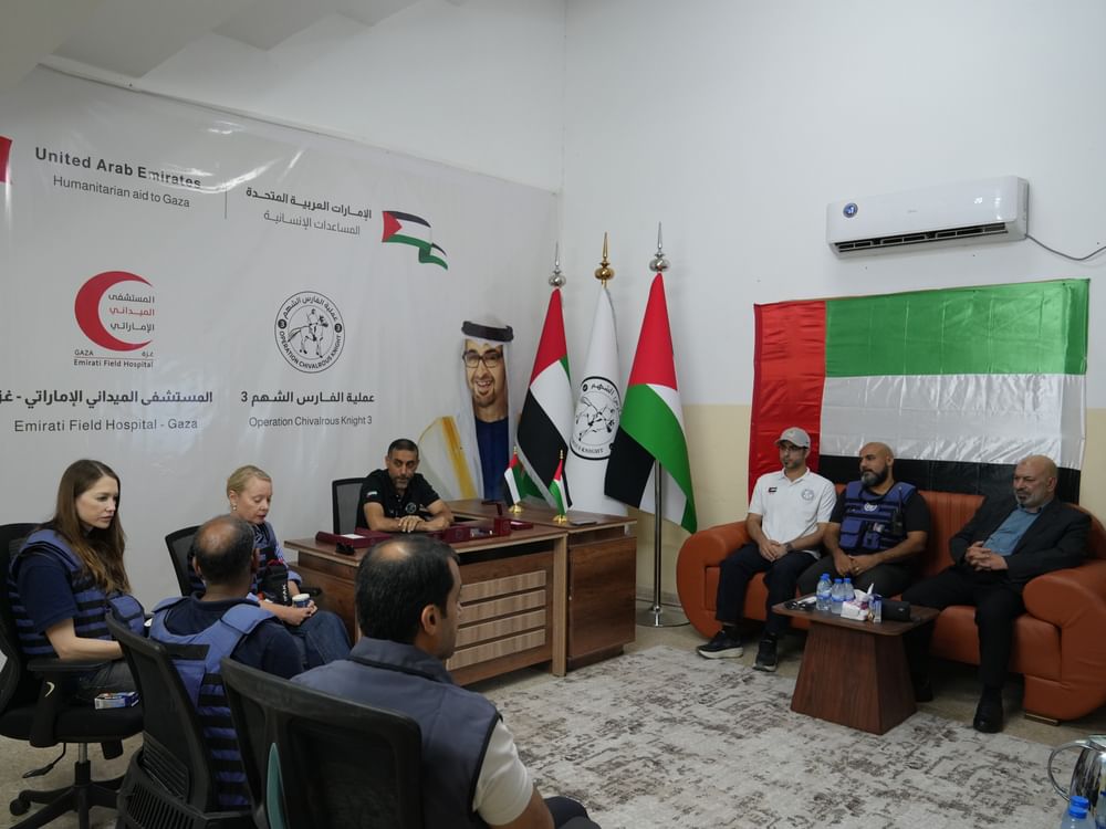 مكتب الأمم المتحدة للشؤون الإنسانية يشيد بالدور الإنساني لعملية "الفارس الشهم 3" في غزة