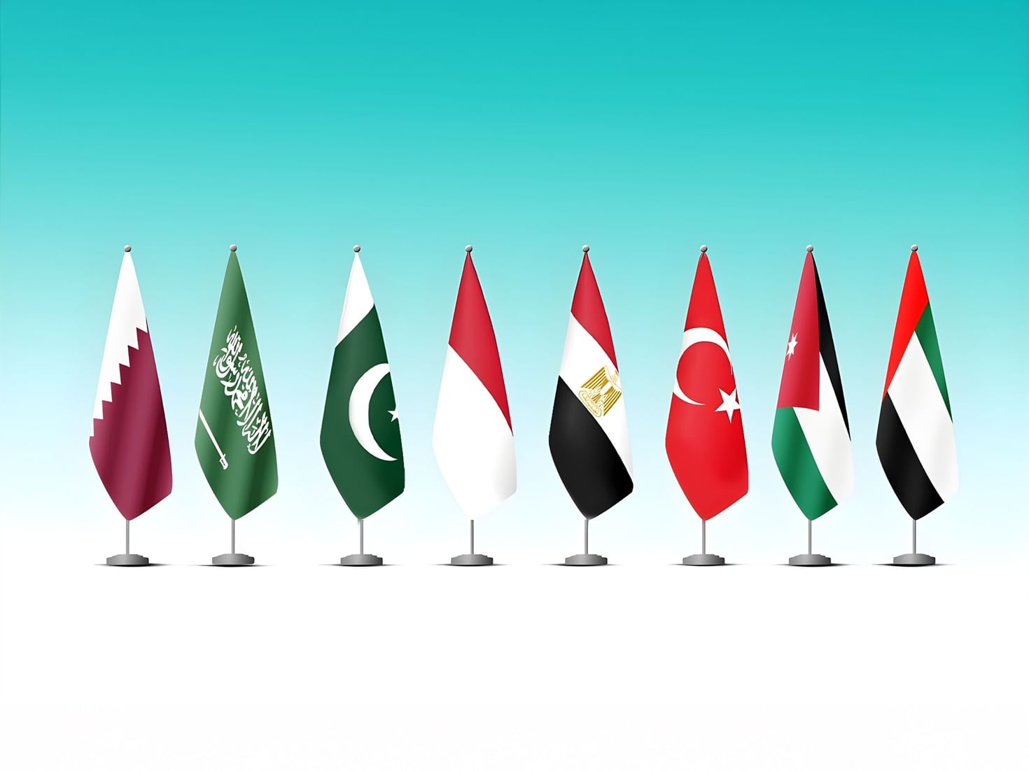 Joint Statement by foreign ministers of UAE, Jordan, Türkiye, Egypt, Indonesia, Pakistan, Saudi Arabia, Qatar