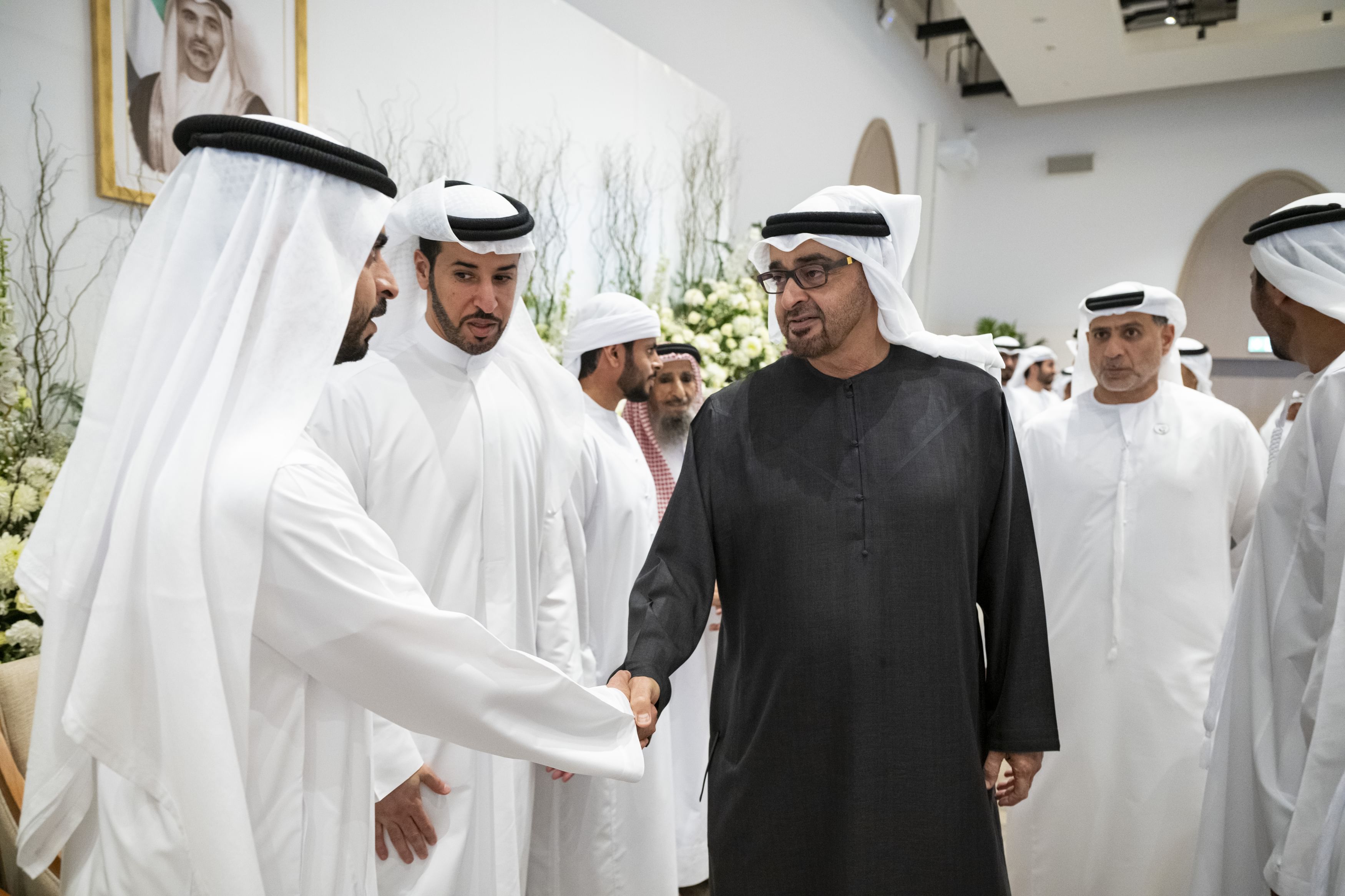 Al Hamed Wedding UAE President Attends Al Nahyan Family Wedding