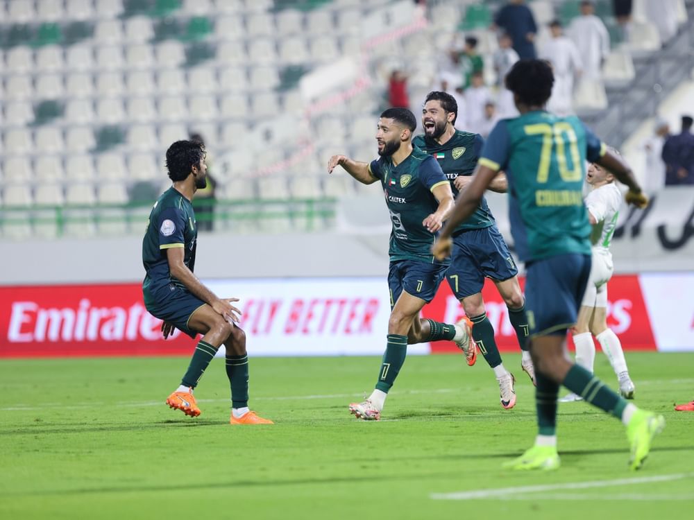 خورفكان يفوز على دبا الحصن في دوري أدنوك للمحترفين