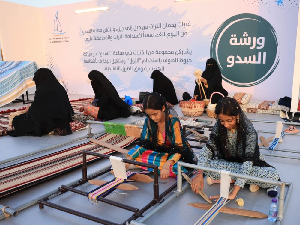  معروضات تعكس أصالة التراث المحلي في مهرجان السلع البحري 