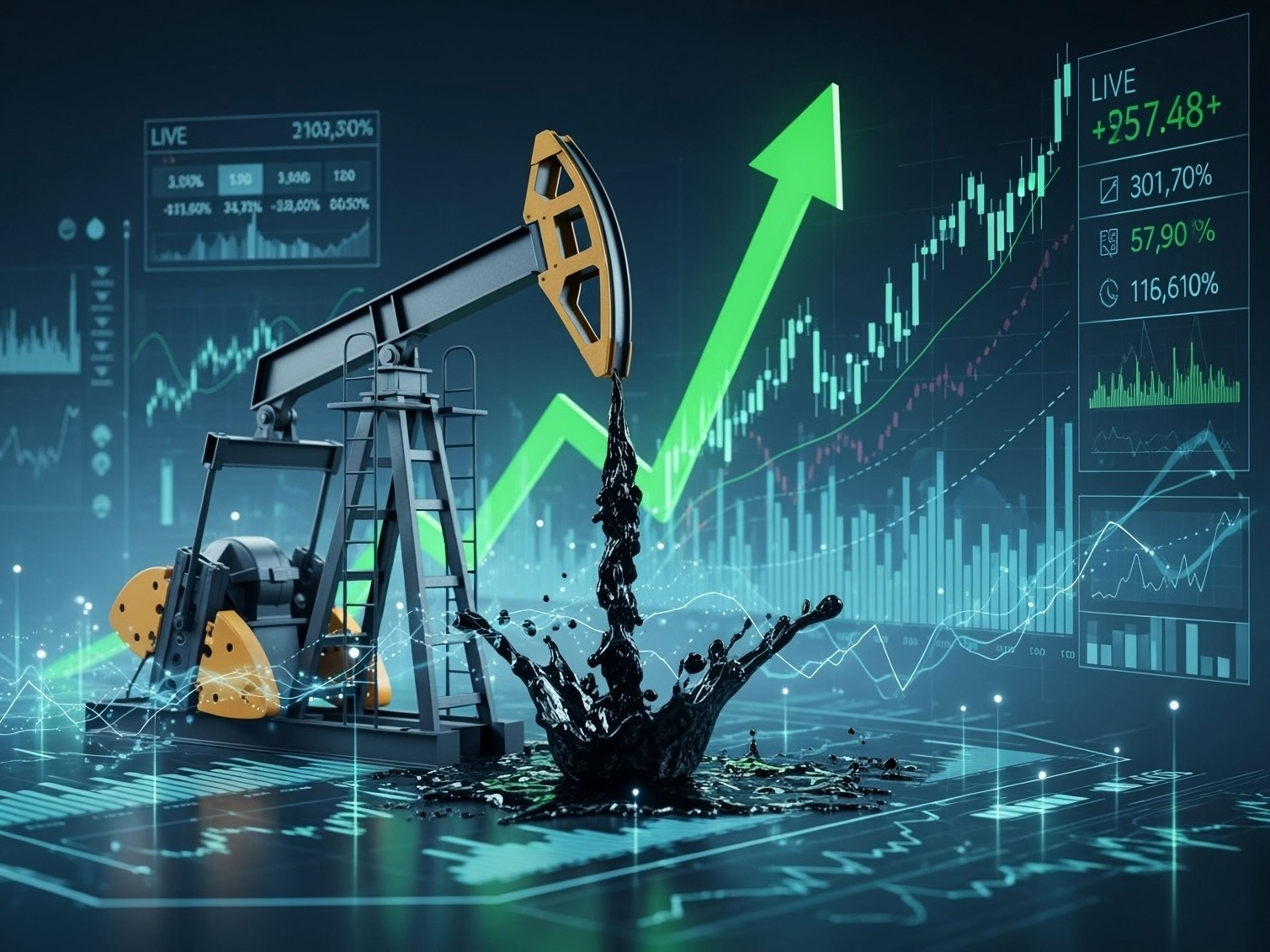 Oil rises over 1%, Brent at $106.14