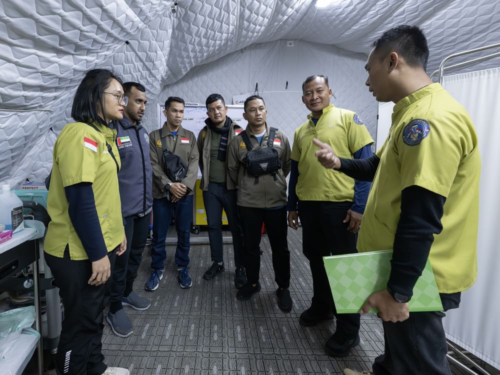 Indonesian medical team joins UAE Floating Hospital in Al Arish