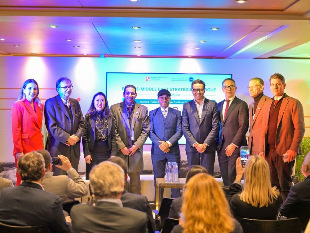 “تريندز” و“معهد الشرق الأوسط بسويسرا” يطلقان حواراً استراتيجياً لتعزيز الشراكة بين أوروبا والخليج
