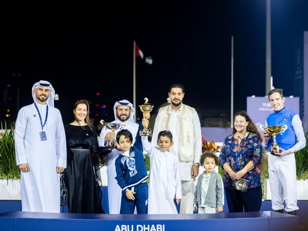 الجواد "كنالي" يحصد لقب كأس عيد الاتحاد على مضمار أبوظبي