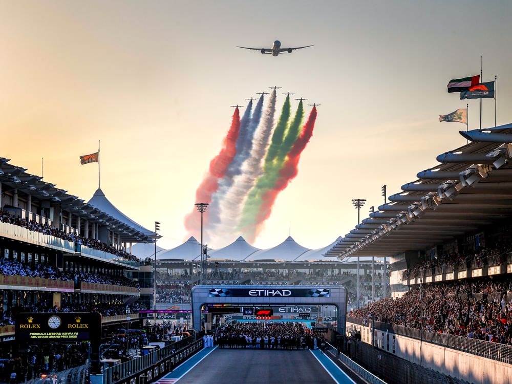 Formula 1 Etihad Airways Abu Dhabi Grand Prix 2023 saw a record ...