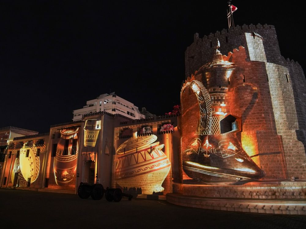 "مهرجان أضواء الشارقة" يحوّل معالم الإمارة إلى لوحات تحكي نبض الانتماء