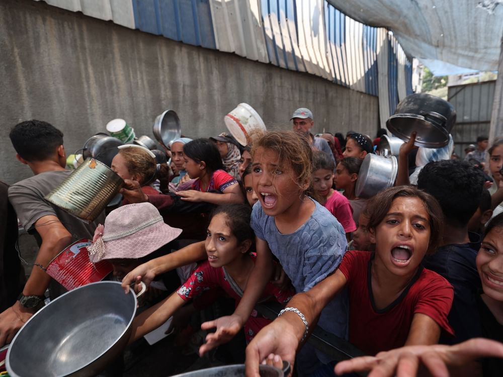 Three famine-related deaths in Gaza in past 24 hours