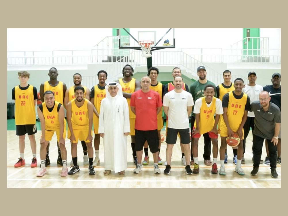 منتخب الإمارات يواجه الكويت غدا في افتتاح البطولة العربية لكرة السلة