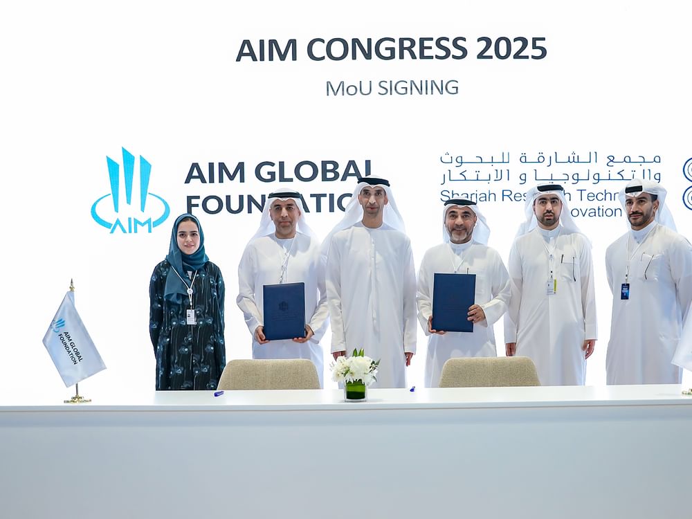 Sharjah Research Technology Park, AIM Congress to create business opportunities