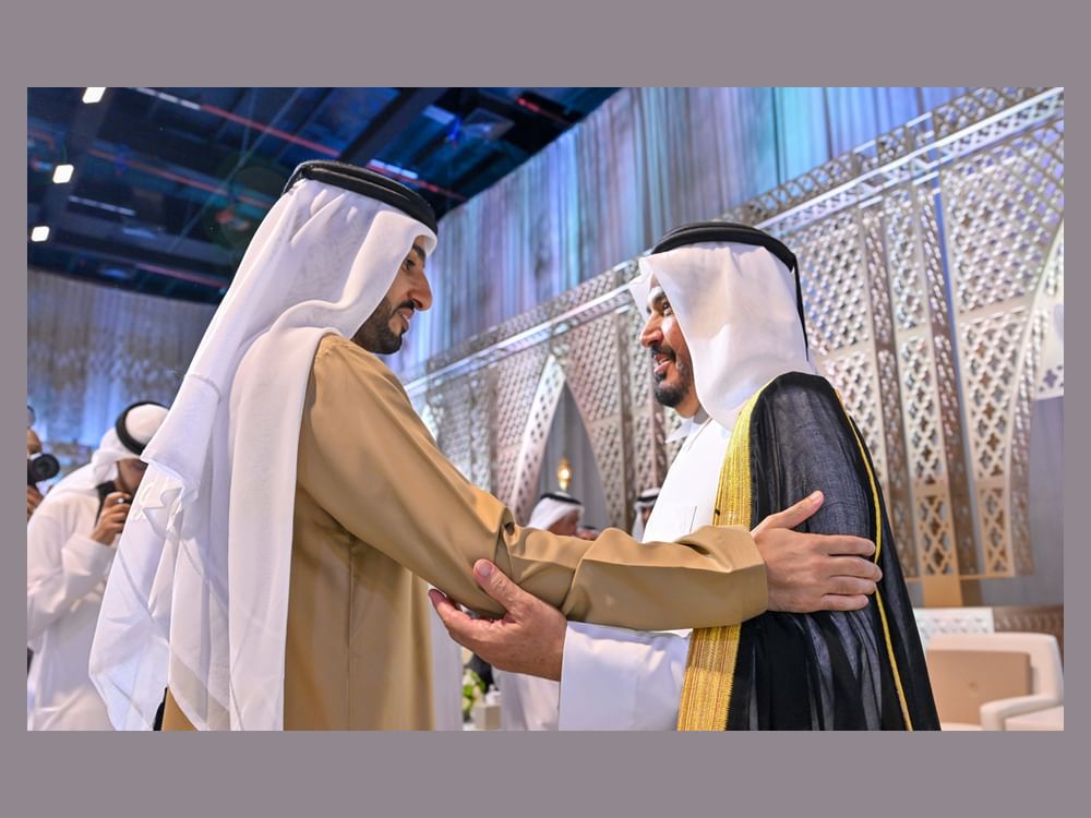 راشد بن حميد يحضر أفراح آل ثاني